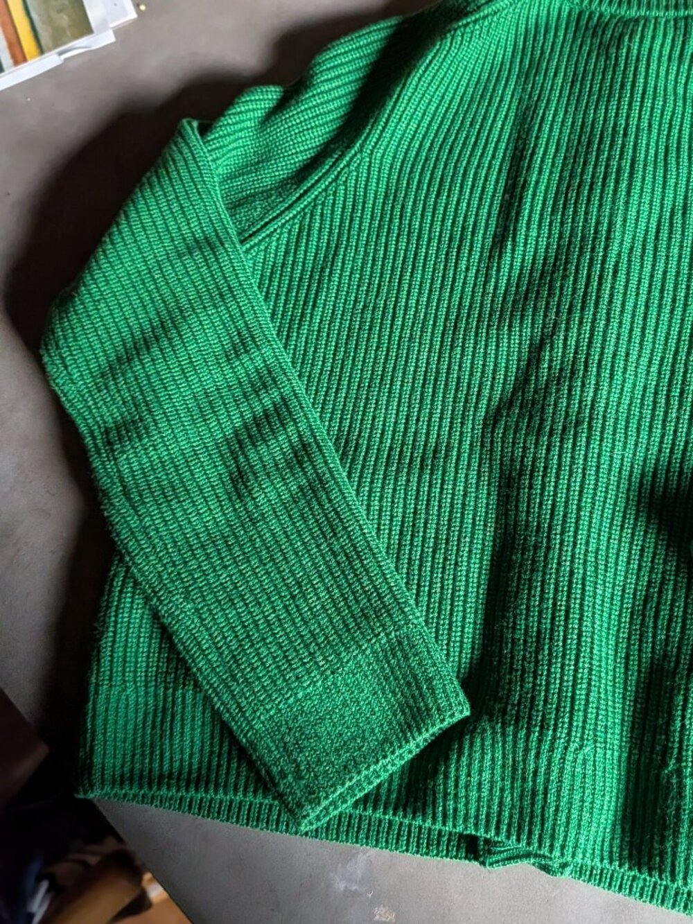 Sézane Madeline Cardigan | Green - Picture 15 of 16